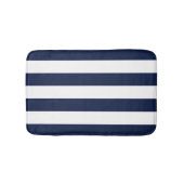 Het witte Patroon van Stripes {kies uw achtergrond Badmat (Voorkant)