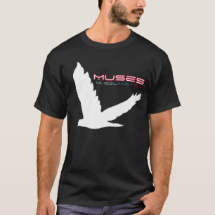 Het Witte Shirt van Muses Mannen