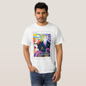 Het witte T-shirt van de Liar (TM) (Voorkant volledig)