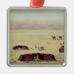 Het woestijnkamp van Sir Richard Burton Metalen Ornament