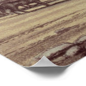 Het woestijnkamp van Sir Richard Burton Poster (Hoek)