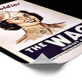 Het Womens Legerkorps van de Wac Poster (Hoek)