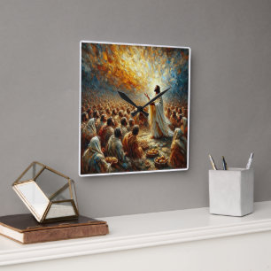 Het wonder van broden en vissen - Klok