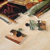 Het wonder van de Heilige Belt door Emmanuel Tzane Legpuzzel (Zijkant)