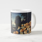 Het wonder van de vijf levens en twee vissen extra grote beker (Voorkant rechts)