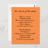 Het wonder van de vriendschap Briefkaart (Voorkant / Achterkant)