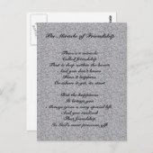 Het wonder van de vriendschap Briefkaart (Voorkant / Achterkant)