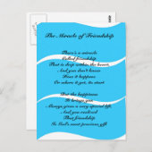 Het wonder van de vriendschap Briefkaart (Voorkant / Achterkant)