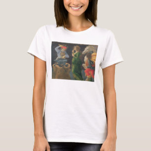 Het wonder van St. Eligius, het voorpaneel van de  T-shirt