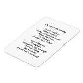 Het wonder van vriendschap magneet (Linkerzijde)