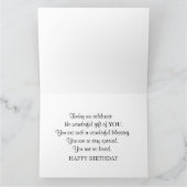 Het wonderbaarlijke geschenk van jou - Verjaardag  Kaart (Binnen)