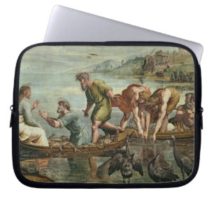 Het wonderbaarlijke ontwerp van de visserij (carto laptop sleeve