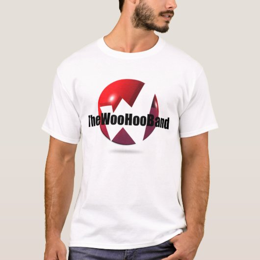 Het Woo Hoo Band White T-shirt (Voorkant)
