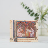 Het woord, de schepper van de wereld en de Auteur Briefkaart (Staand voorkant)