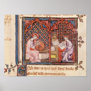 Het woord, de schepper van de wereld en de Auteur Poster