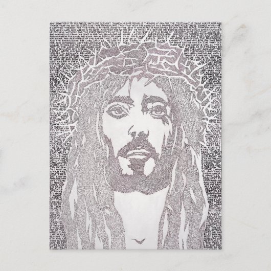 Het woord is Christus Briefkaart (Voorkant)