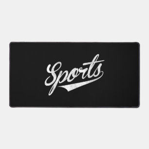 Het woord sport Een grappig ironisch ontwerp dat S Bureaumat