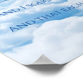 Het Woord van God Gedicht Poster (Hoek)