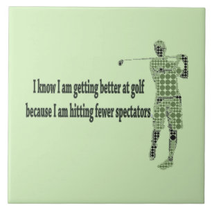 Het worden beter bij Golf Tegeltje
