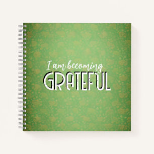 Het worden Grateful Gratitude Journal Notitieboek