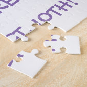 "Het worden grootouders!" Puzzel Legpuzzel (Zijkant)