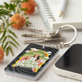 Het wordt beter | Goede Vibes & Groovy Voelt Aange Sleutelhanger (Voorkant Rechts)