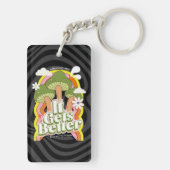 Het wordt beter | Goede Vibes & Groovy Voelt Aange Sleutelhanger (achterkant)