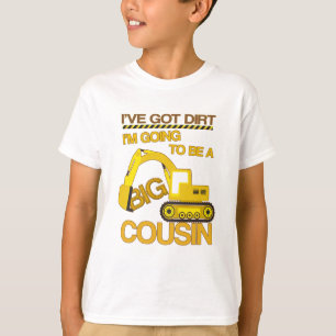Het wordt een groot neef dat T-shirt bouwt