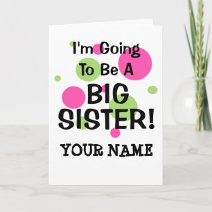 Het wordt een grote SISTER! Aankondiging