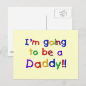 Het wordt een pap-primaire kleuren briefkaart (Voorkant / Achterkant)