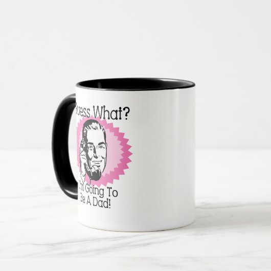 Het wordt een pap roze mok (Voorkant links)