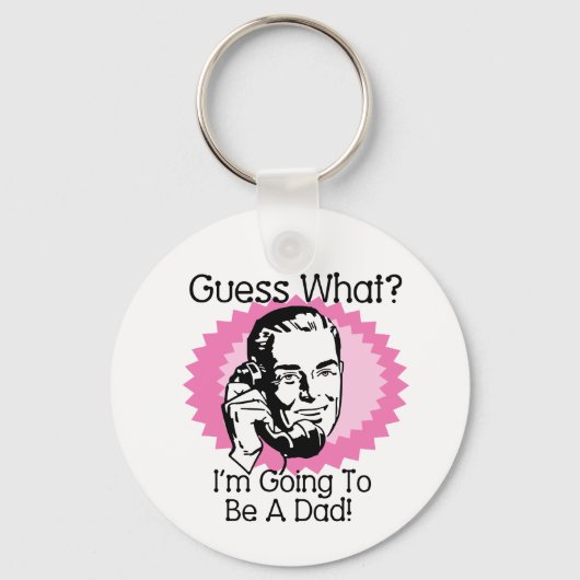 Het wordt een pap roze sleutelhanger (Voorkant)