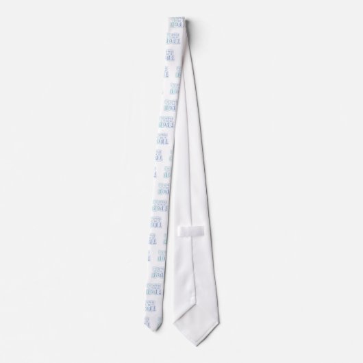 Het wordt een pap Tshirts en Gifts Stropdas (Achterkant)