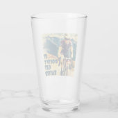 Het wordt niet makkelijker fietsen glas (Achterkant)