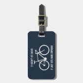 Het wordt niet makkelijker, het wordt alleen maar  bagagelabel (Voorkant verticaal)