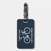 Het wordt niet makkelijker, het wordt alleen maar  bagagelabel (Achterkant verticaal)