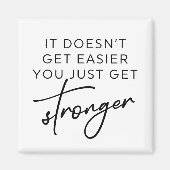 Het wordt niet makkelijker om alleen maar sterker magneet (Voorkant)