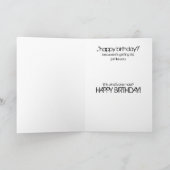 Het wordt oud, net als je verjaardagskaart kaart (Binnen)