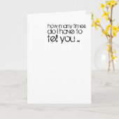 Het wordt oud, net als je verjaardagskaart kaart (Gele Bloem)