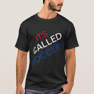 HET WORDT SOCCER GENOEMD T-SHIRT