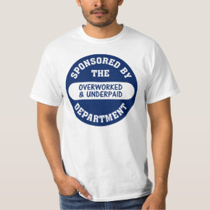 Het wordt tijd dat de overwerkte en onderbetaalde  t-shirt