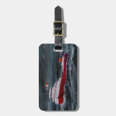 HET WRAK VAN DE EDMUND FITZGERALD BAGAGELABEL (Voorkant verticaal)