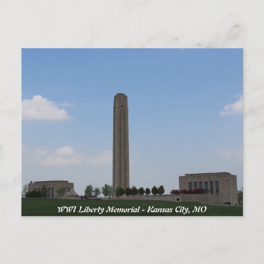 Het WWI Liberty Memorial Briefkaart (Voorkant)