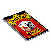 Het Yahtzee Manifest Notitieboek (Rechterzijde)