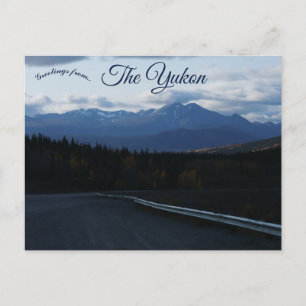 Het Yukon Landschap Briefkaart