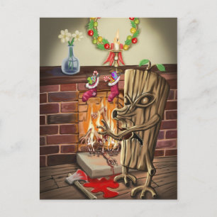 Het Yule Logs Revenge Briefkaart