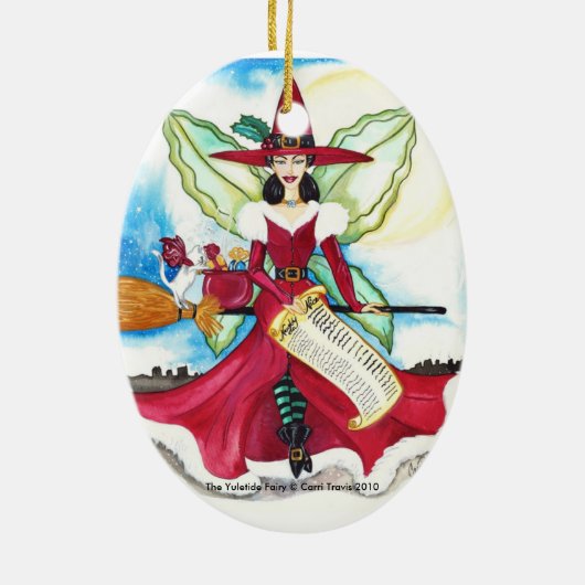 Het Yuletide Fairy Ornament (Achterkant)