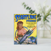 Het zaad uit de ruimte! briefkaart (Staand voorkant)