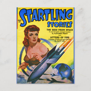 Het zaad uit de ruimte! briefkaart