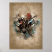 Het zadels - Poster (Voorkant)